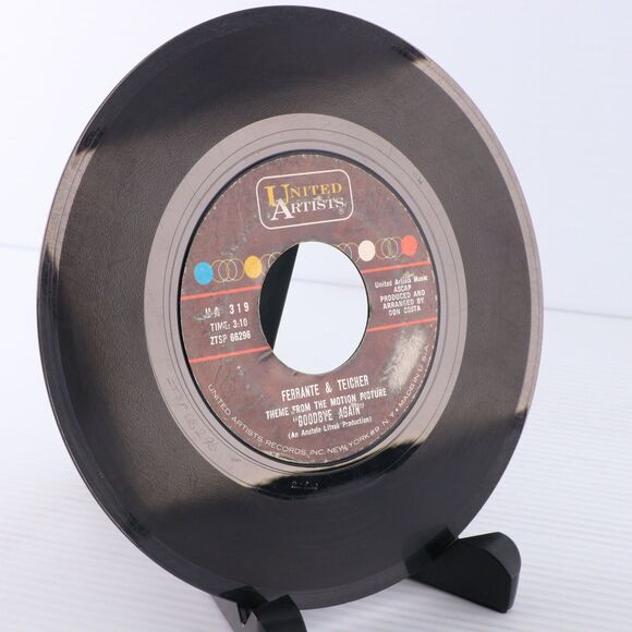 Ferrante & Teicher  - Theme from "Goodbye Again" - 1961 45 rpm Record UA 319 - Picture 5 of 16
